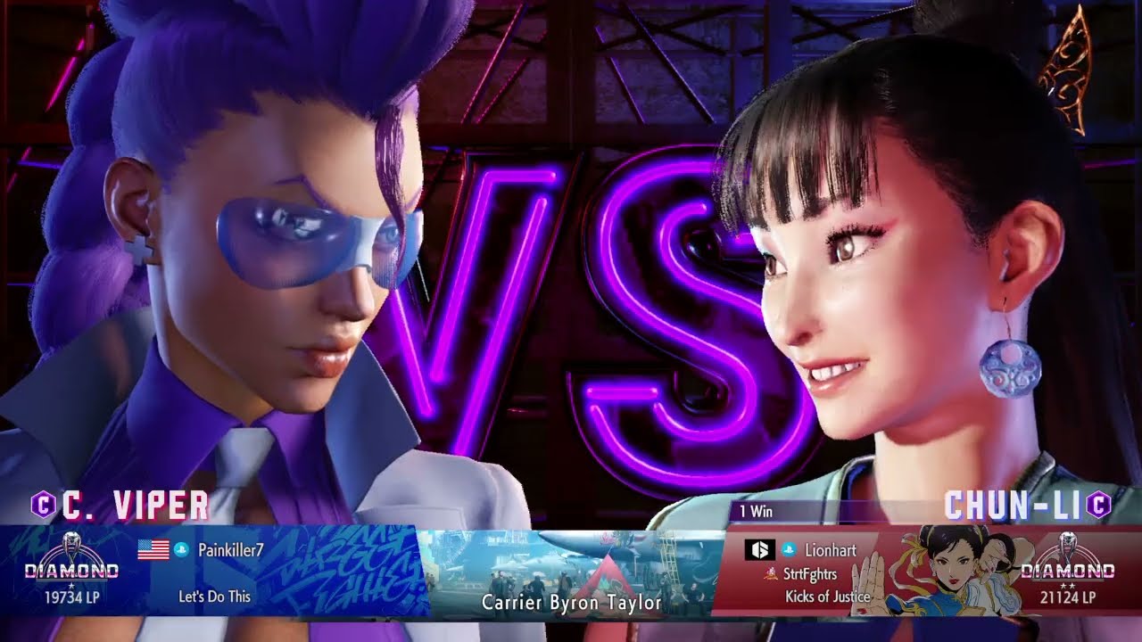 Chun li RANKED matches road to MASTER
