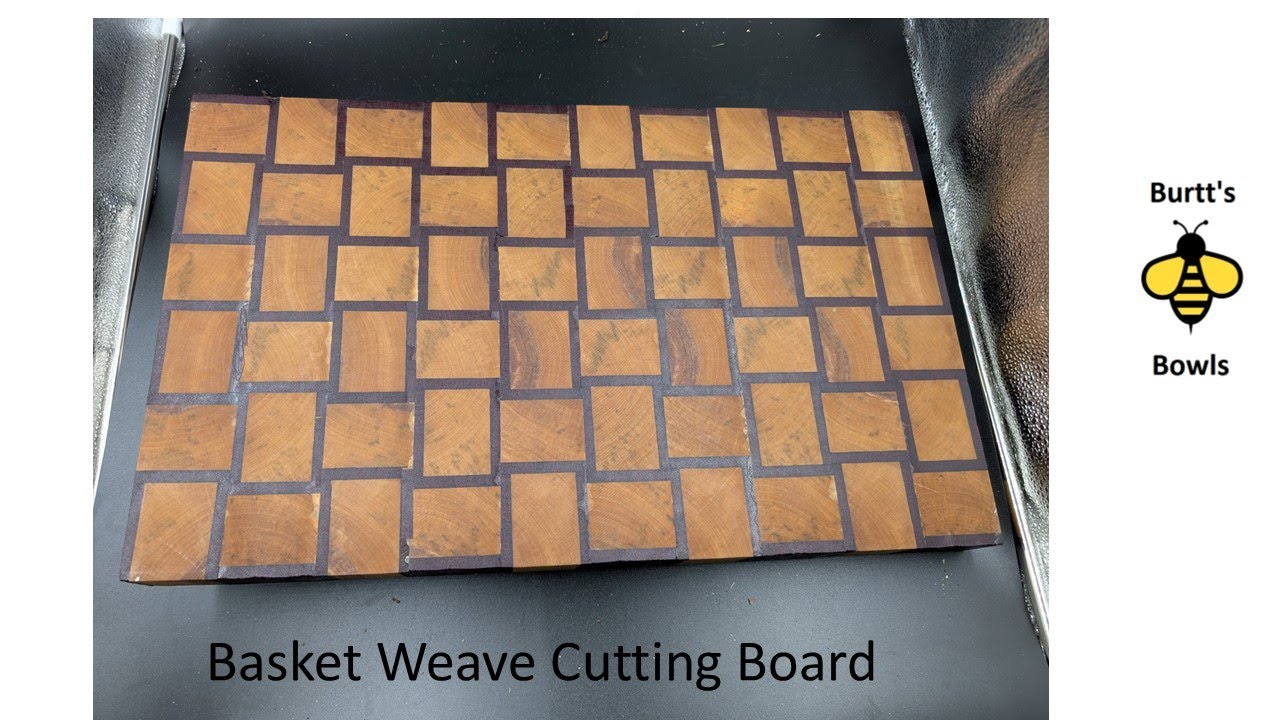 Basket Weave End Grain Cutting Board
