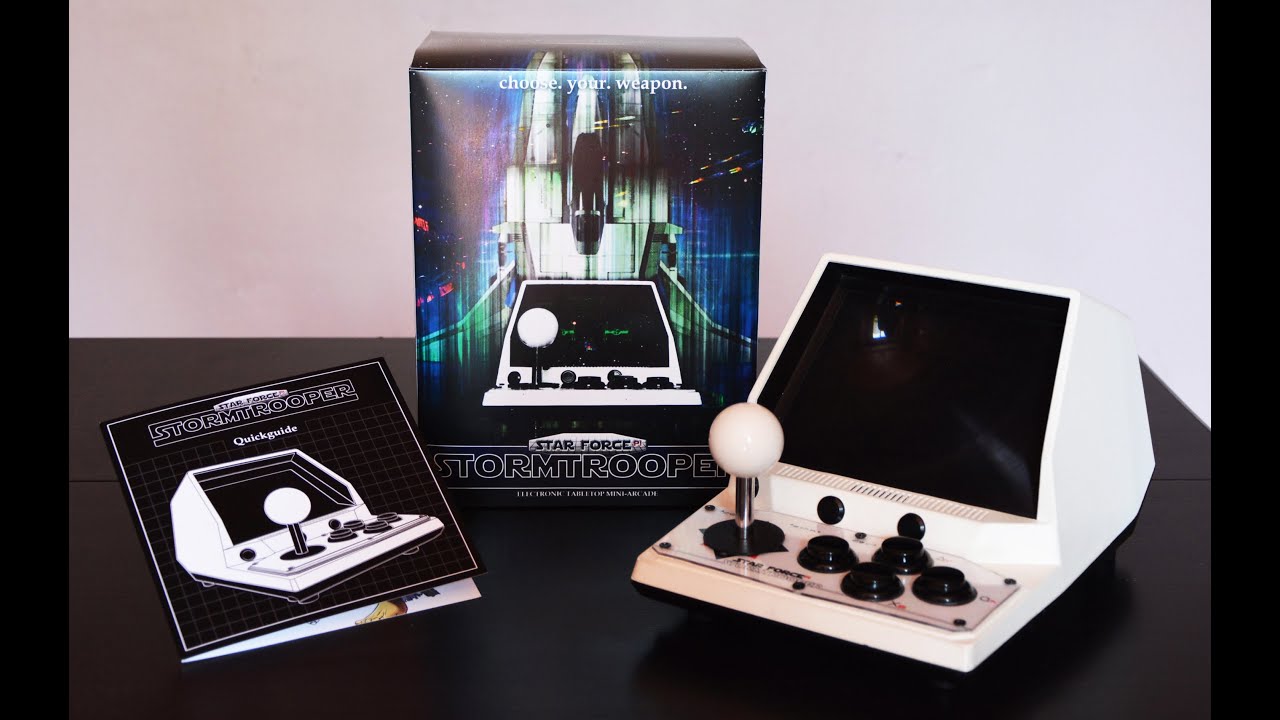 The Star Force Pi STORMTROOPER | Electronic Tabletop Mini-Arcade