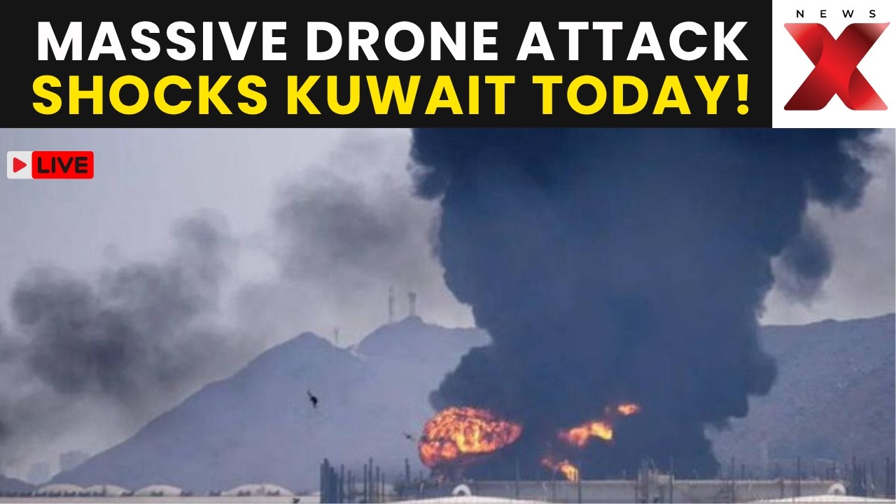 Kuwait Attacked LIVE | Drone strikes hit Kuwait oil sites,ahead of crucial U.S.&ndash;Iran ceasefire talks
