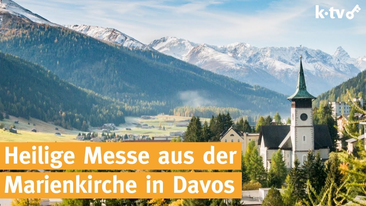 Eucharistische Anbetung und im Anschluss Heilige Messe aus der Marienkirche Davos - 19.03.2026