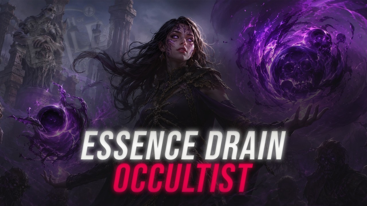 Гайд по билду Оккультиста через Essence Drain для старта в Path of Exile &mdash; обновление патча 3.29