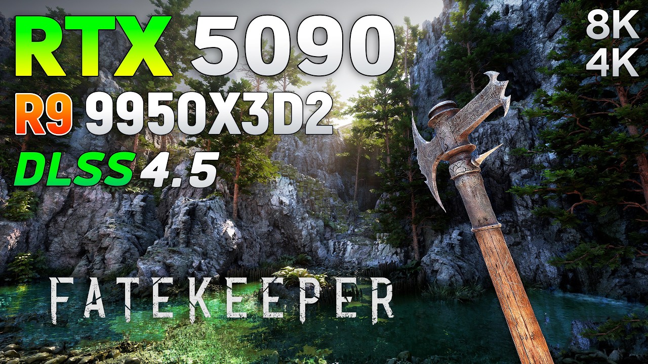 Fatekeeper : RTX 5090 32GB + Ryzen 9 9950X3D2 | 4K & 8K