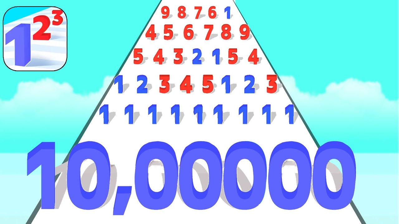 Big Satisfying Mobile Game Number Masters Top Gameplay Freeplay 2024