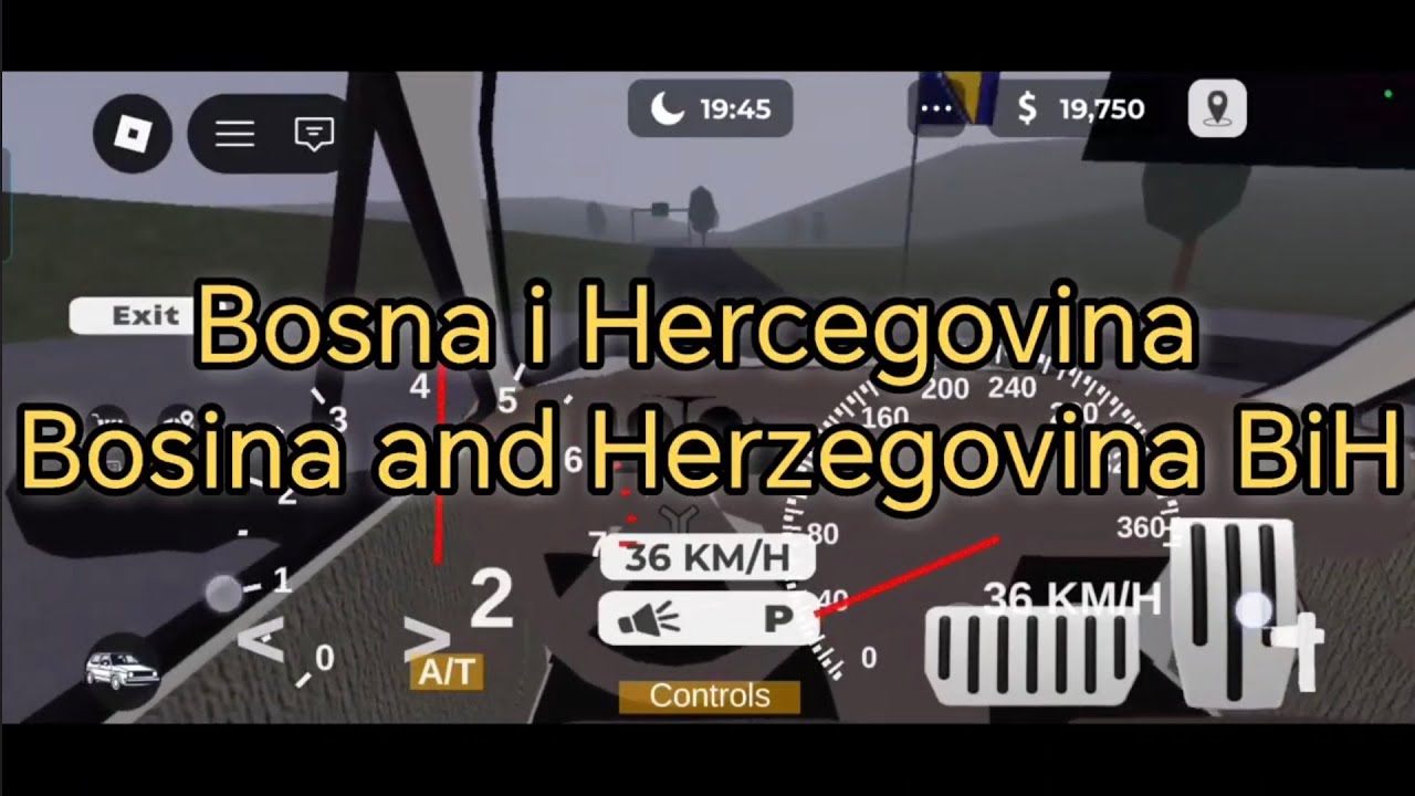 Balkan Border Bosna i Hercegovina Roblox vožnje do Sarajeva Episode 1