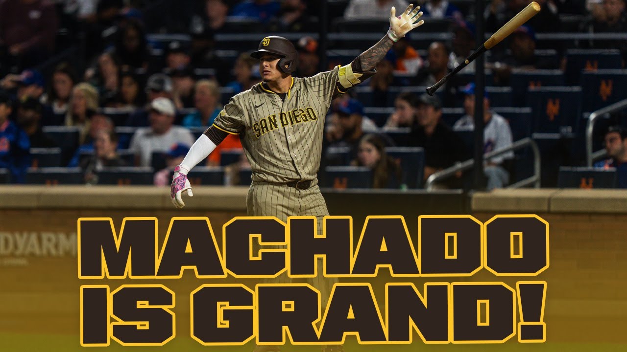 GRAND SALAMI FOR MANNY MACHADO, his 14th career slam 🤯🫨 (Most among active players)