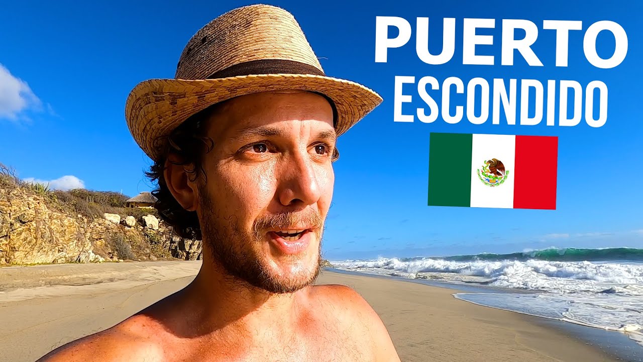 A DAY IN PUERTO ESCONDIDO & COST 🇲🇽 (MEXICAN BEACH TOWN IN OAXACA)