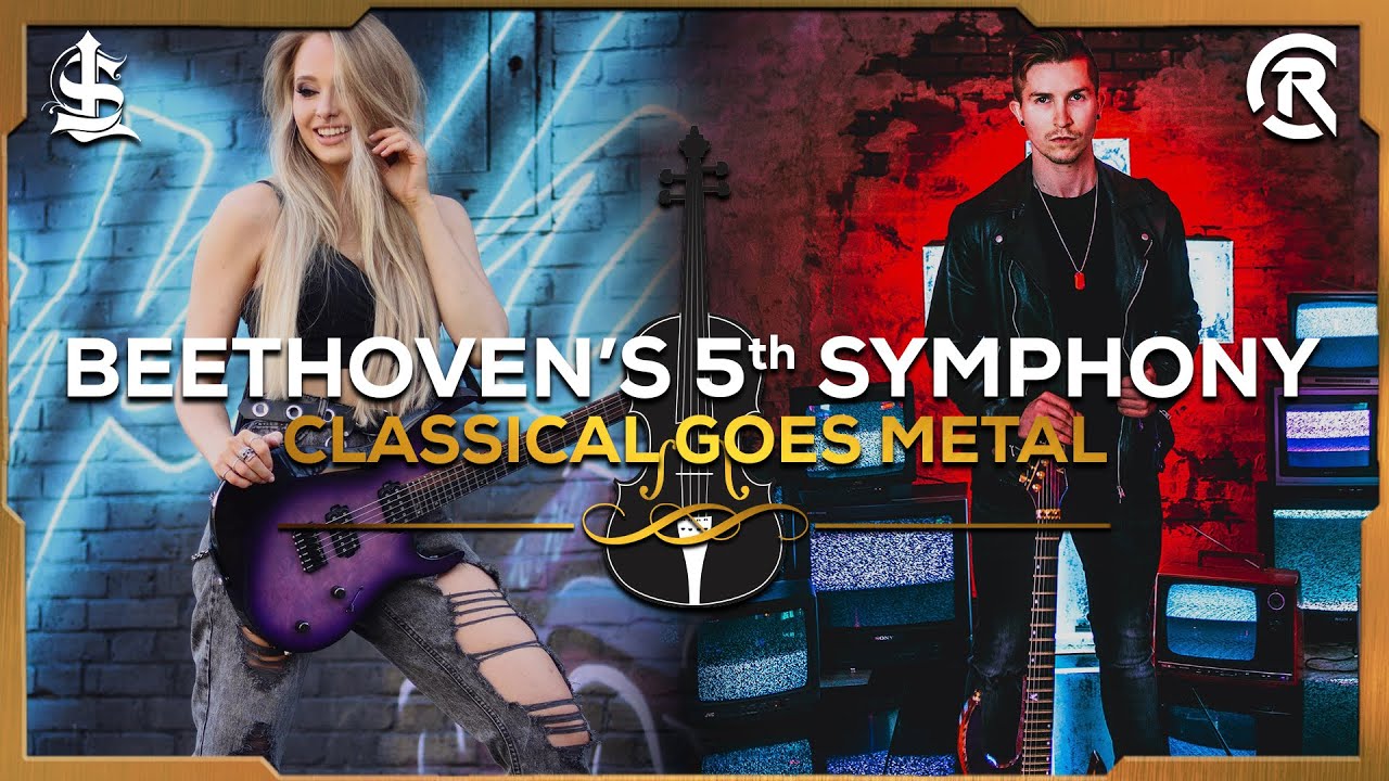 Beethoven's 5th Symphony (Metal Cover) | Cole Rolland x Sophie Lloyd