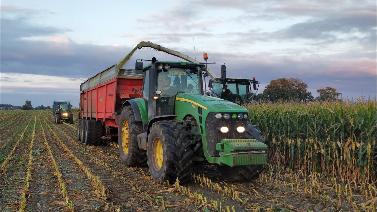 🔥Koszenie Kukurydzy w GR Karolew🔥AgroPlus Grześkowiak🔥John Deere, Fendt, Claas🔥