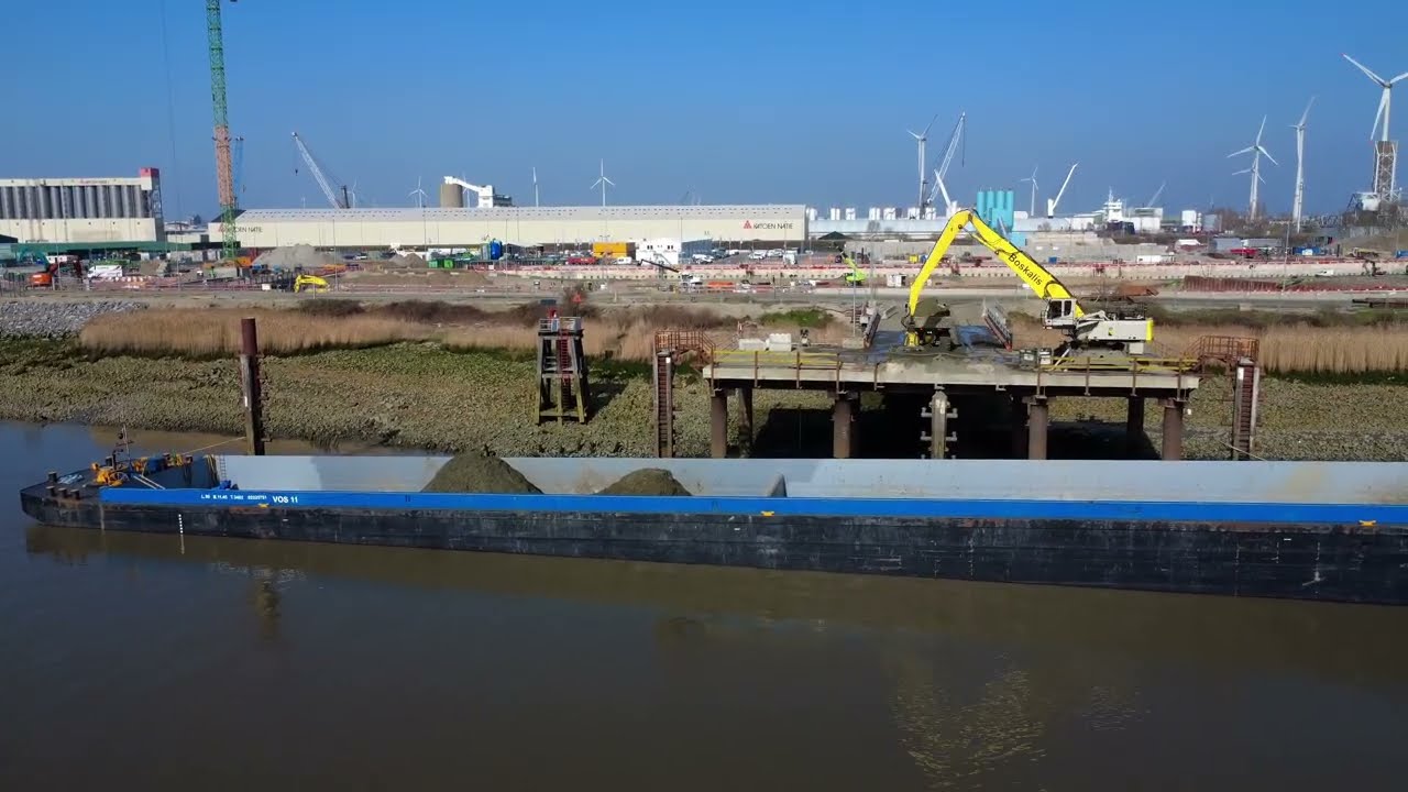 Bouw Scheldetunnel Antwerpen Rechteroever 2026 Part 30