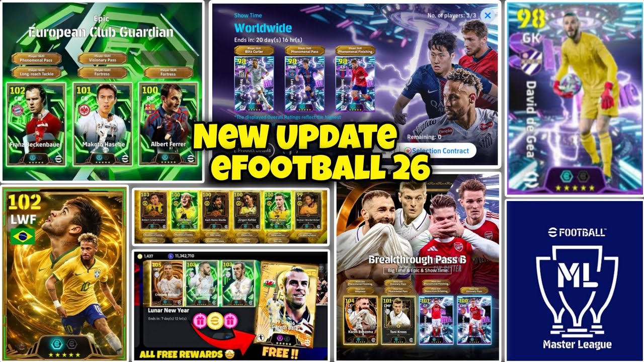 Большое обновление eFootball 2026!! Что появится завтра и в следующий четверг в eFootball 2026 Mo...