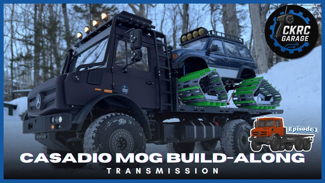 Сборка Casadio Mog 6×6: Трансмиссия - Проект 4. Пошаговая инструкция (Эпизод 1)
