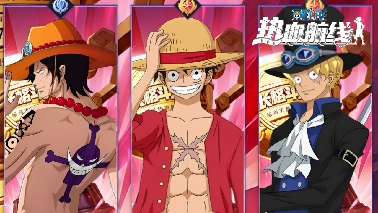 Команда Эйса, Луффи и Сабо (ASL) в рейтинговом сезоне 59 | One Piece Fighting Path