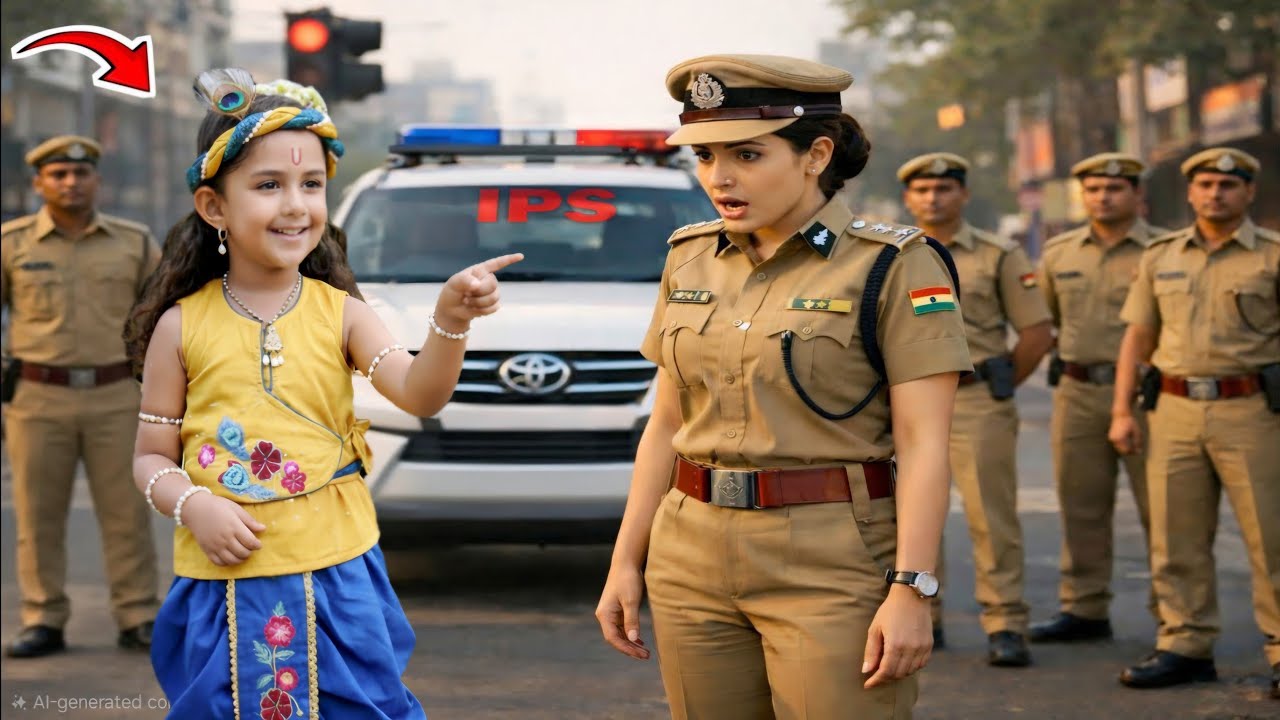  बाल कृष्ण ने रोकी पुलिस गाड़ी | देख सब रह गए दंग | Yashomati Maiyaa Ke Nandlala 