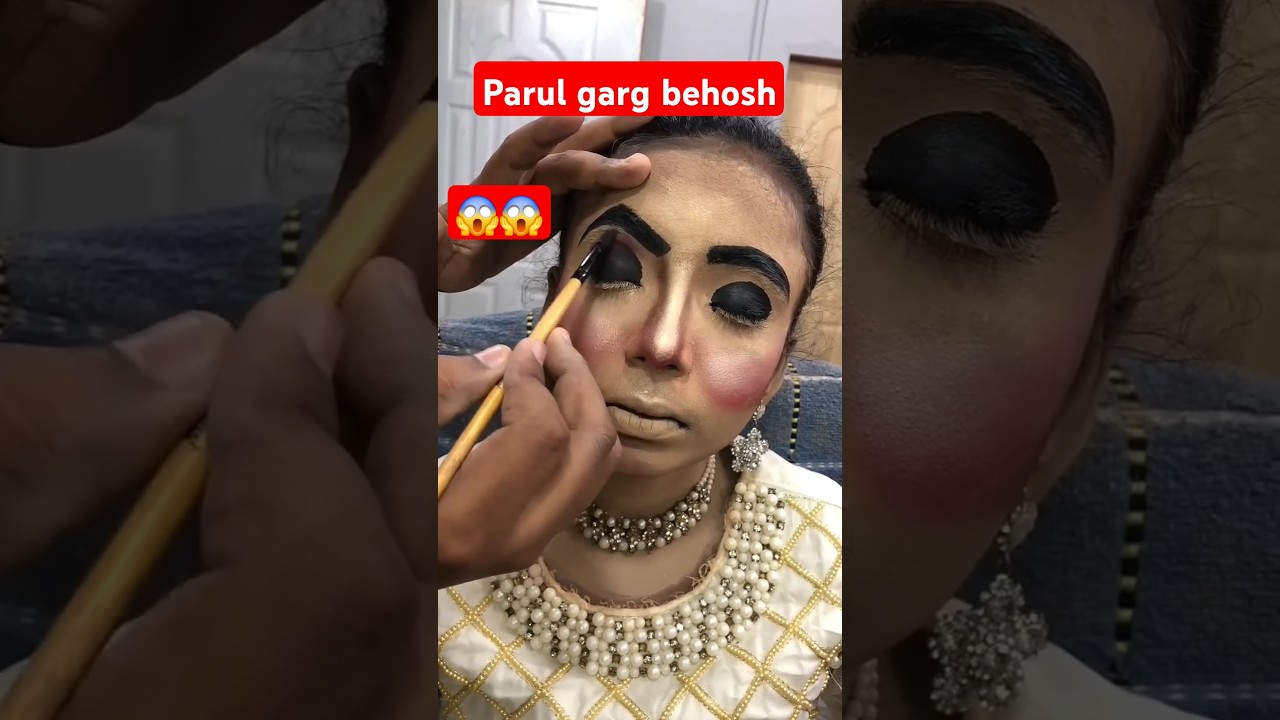 makeup vs asian paint #wedding #shorts #ytshorts #parulgarg