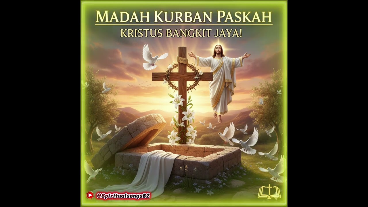 Madah Kurban Paskah II ( Kristus Bangkit Jaya ) II Lagu Rohani Terbaru 2026, Lagu Paskah.