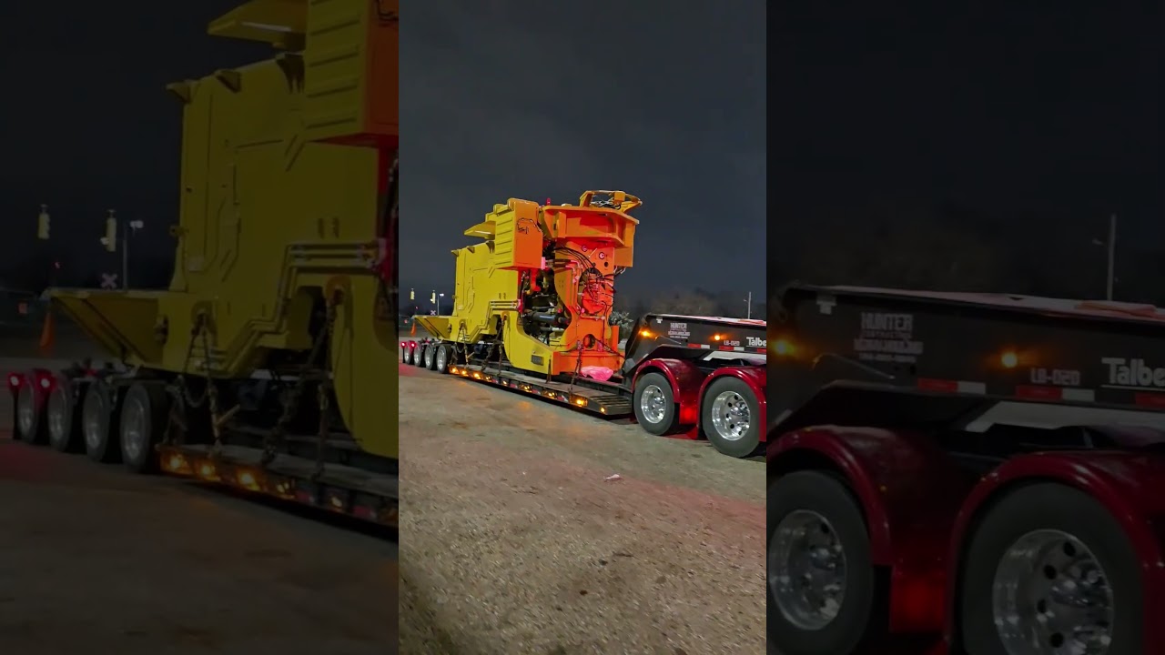 5 Axle 2024 Peterbilt 389 Hunter Contracting Heavy Hauler #robert #heavyhauling