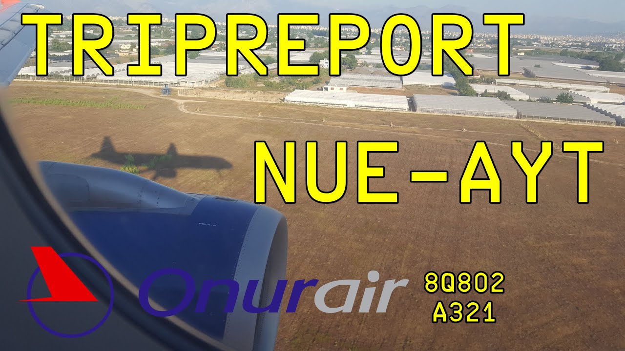 Onurair Tripreport NUE-AYT A321