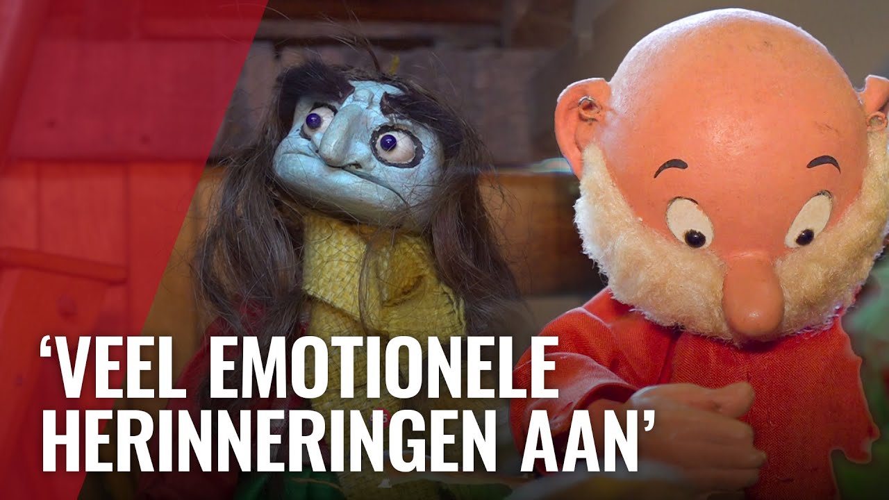 Originele Paulus de boskabouter-poppen worden geveild