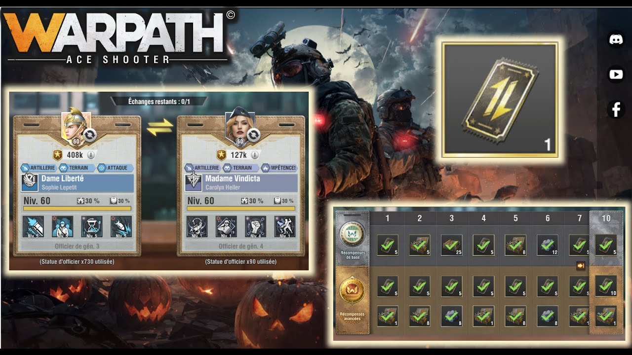 Warpath, TOUT savoir sur l'échange d' officier !!!