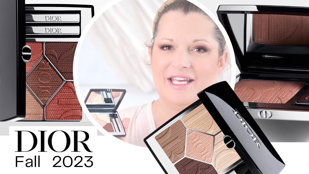 Dior fall 2023 makeup collection 523 Beige Couture eyeshadow palette review