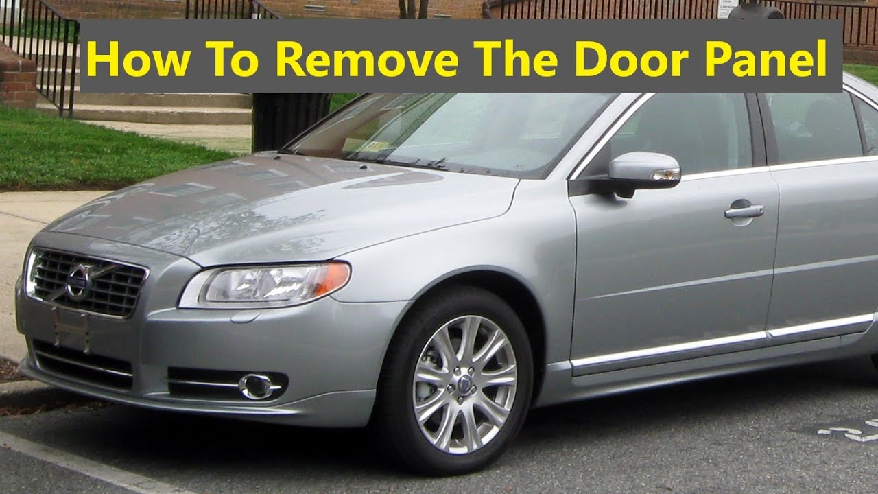 Как снять дверную панель с Volvo S80, 2007 - 2016 - VOTD