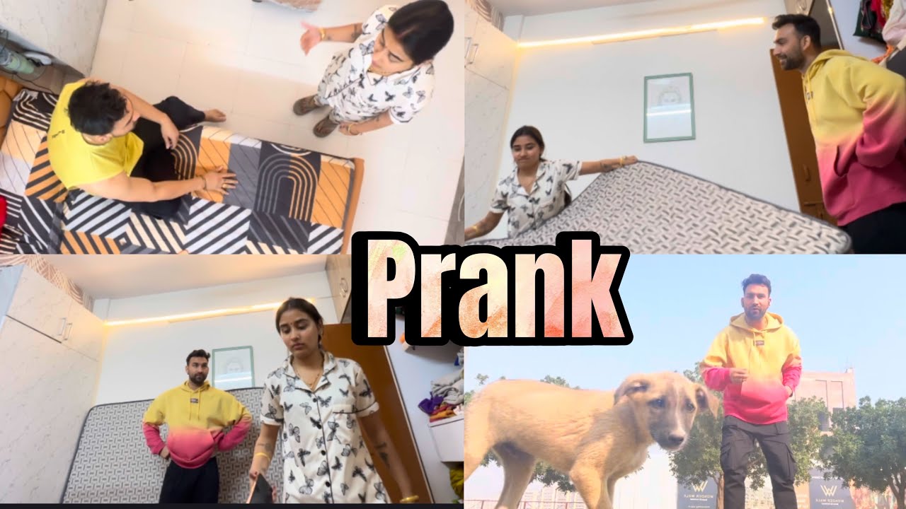 Irritating prank on Wife @vishakajaatni1470 🤯
