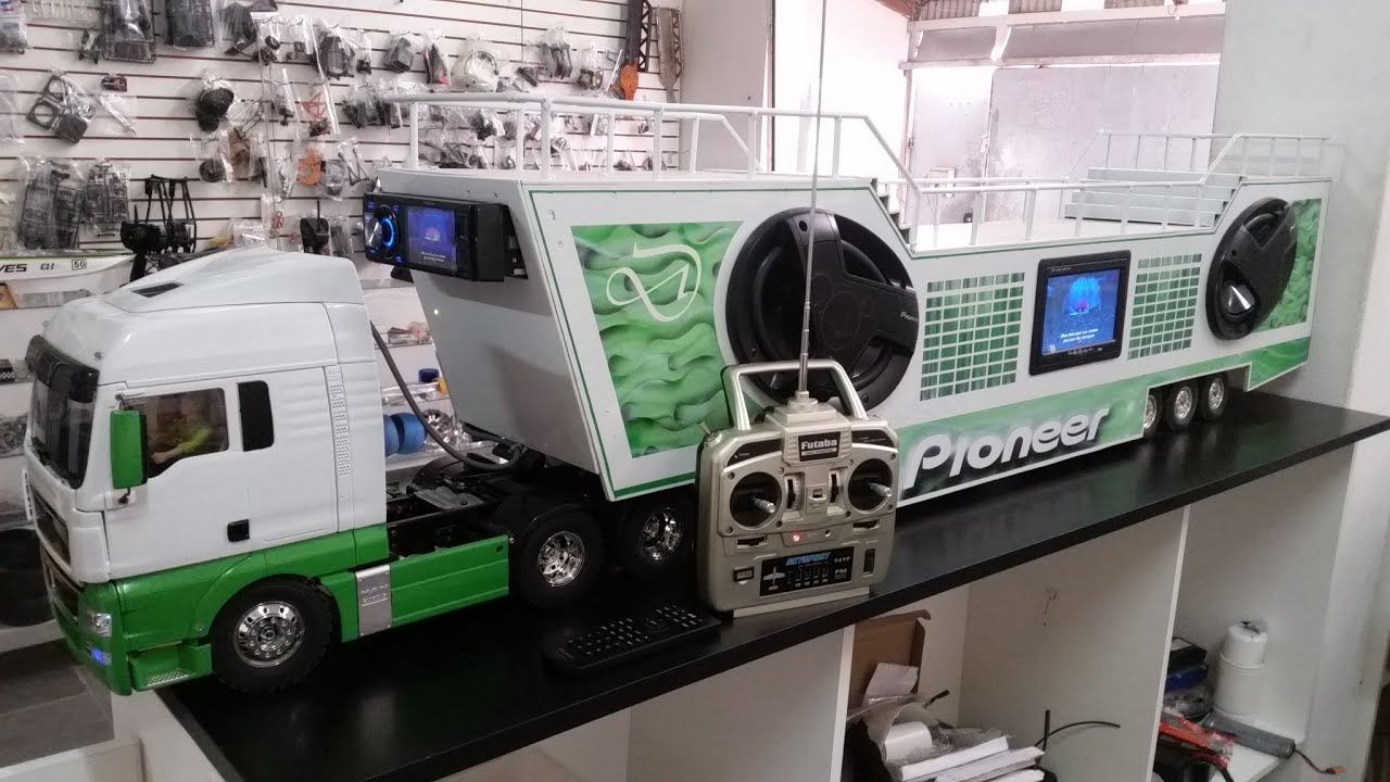 BRUTUS - MINI TRIO ELETRICO TAMIYA MAN TGX 6X4 PIONEER