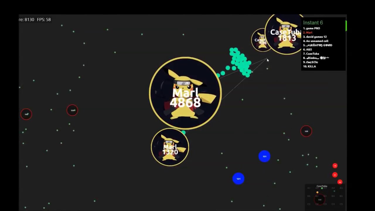 Agarlist-instant split run insane mass