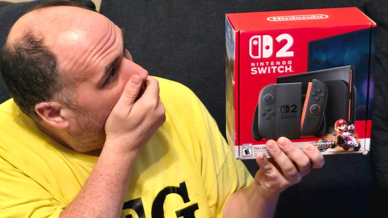 Switch 2 Unboxing Video( I Surprised Chris With A Switch 2)