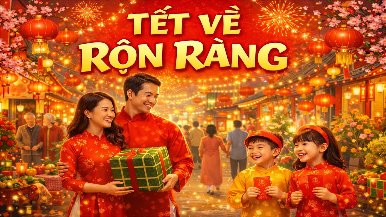 TẾT VỀ RỘNG RÀNG -  Nhạc Tết AI - Nhạc Tết 2026 Mới Nhất – TẾT 2026 Sôi Động Đón Năm Mới
