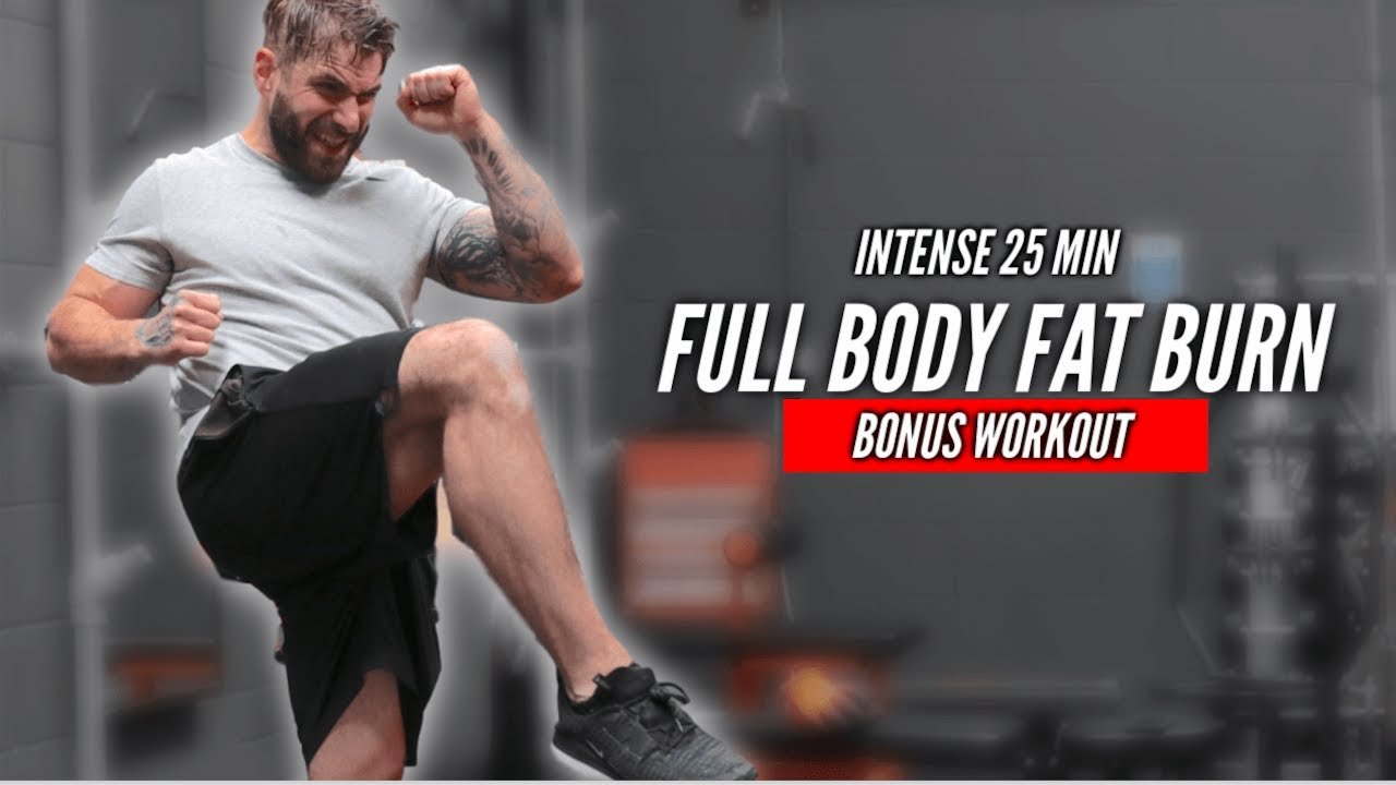 25 min Intense Fat Burning Ladder Workout | Bodyweight only |
