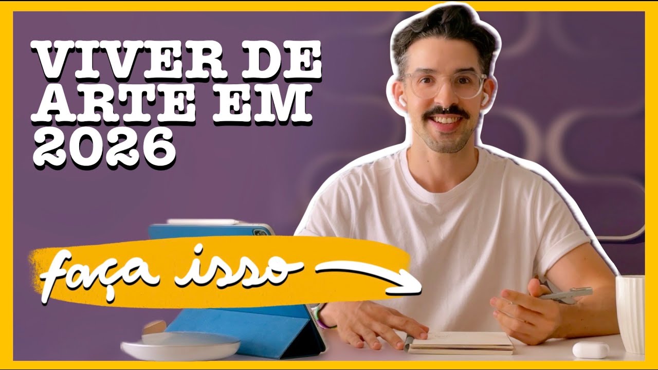 Como viver de arte em 2026: guia realista para artistas | Rodrigo Falco