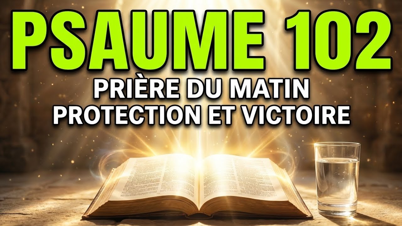 PRIÈRE DU MATIN – Psaume 102 Pour Protection, Victoire Et Miracle Divin - Voix du Ciel