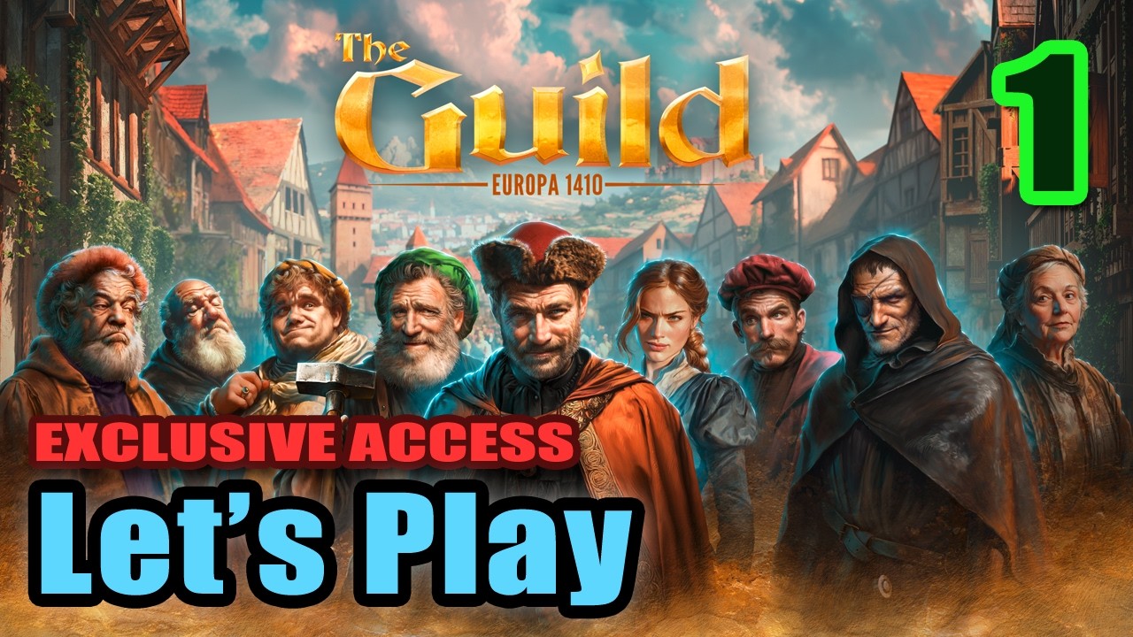 A New Medieval Life Sim. Forge Your Dynasty. The Guild Europa 1410 - Full Gameplay (Steam Next Fest)