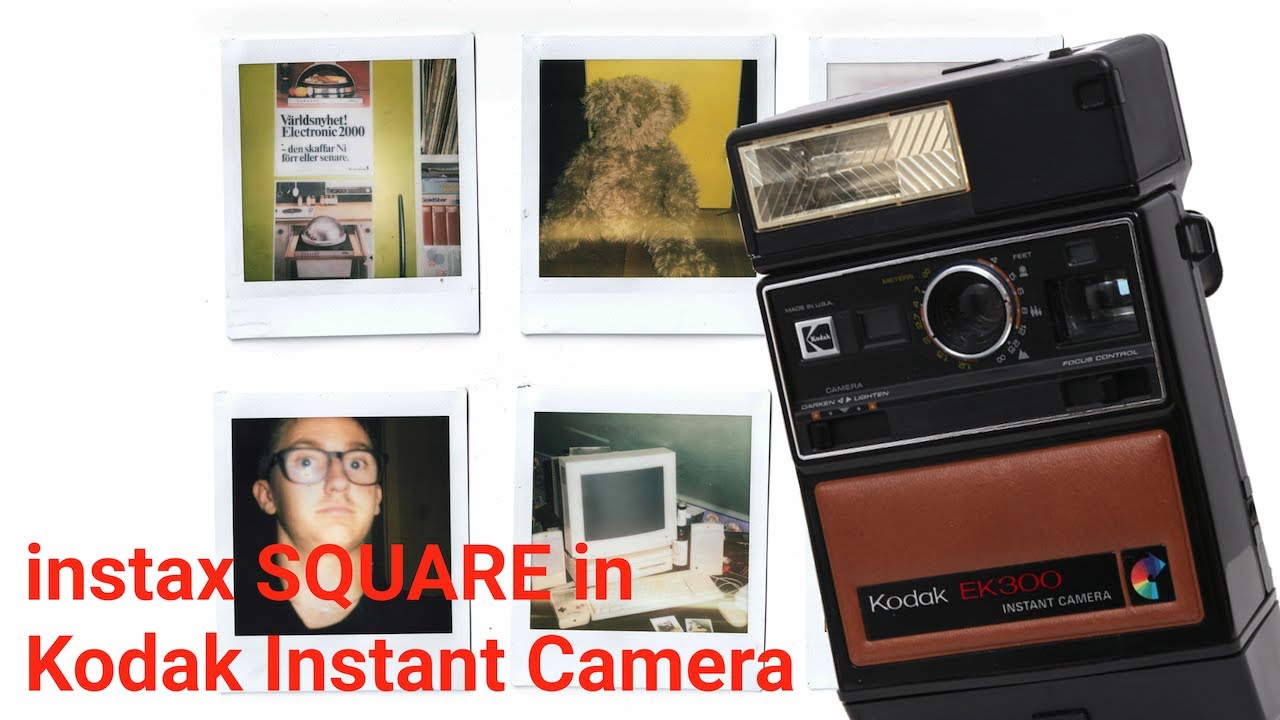 Kodak Instant Camera – Instax Square Adapter