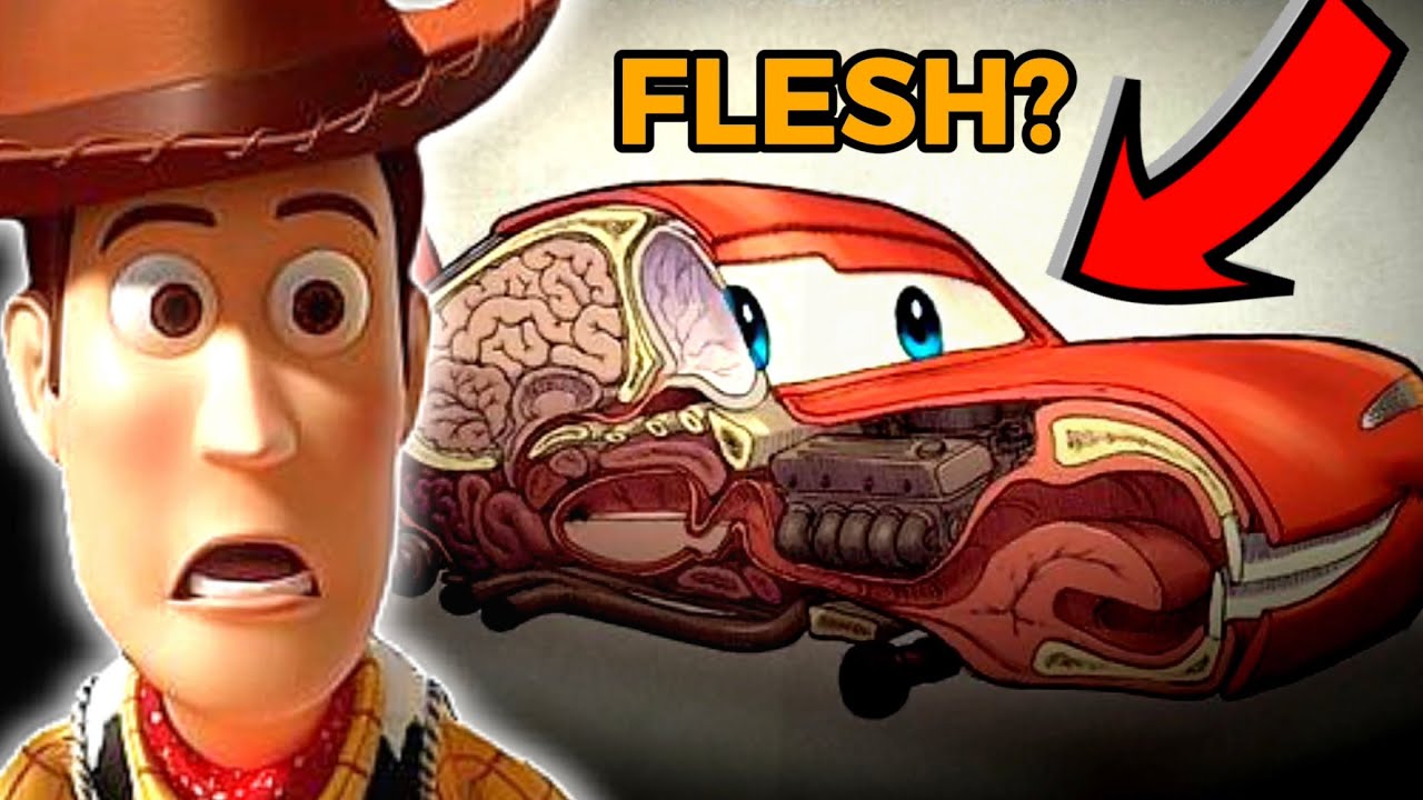 Темная реальность персонажей Pixar