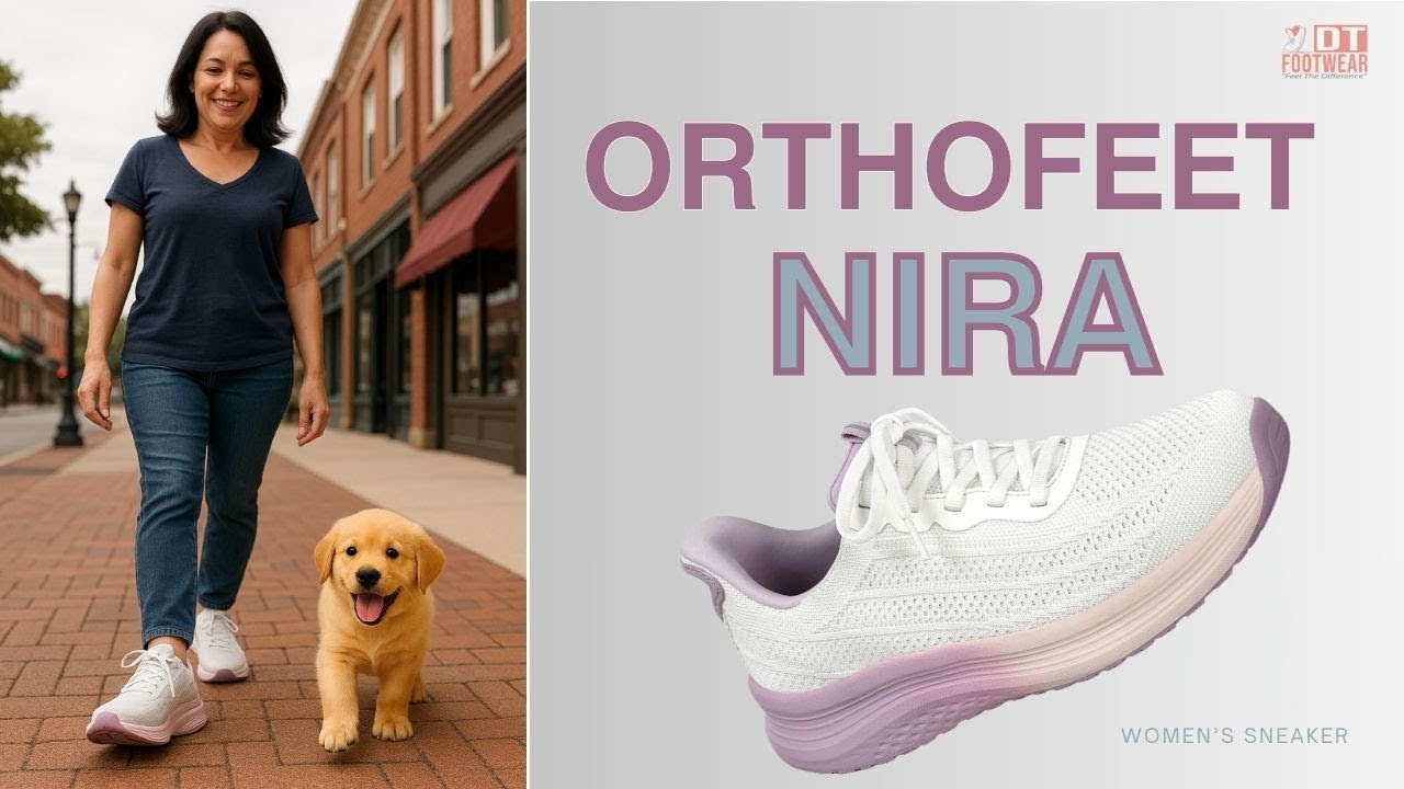 Orthofeet Nira: Идеальная удобная обувь для ходьбы 👟