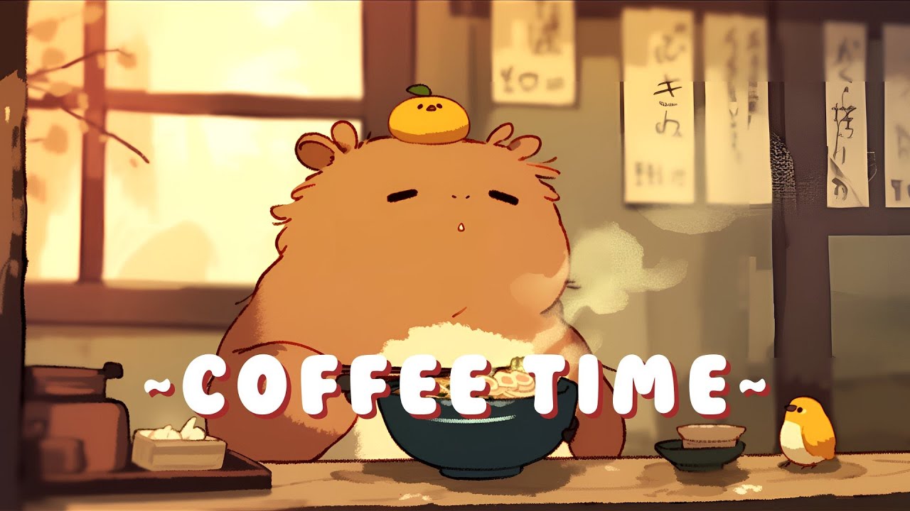 Capybara Study Beats - Cozy Beats for Relaxation ~ Cozy Times ~ 🦫 🎧 ✨