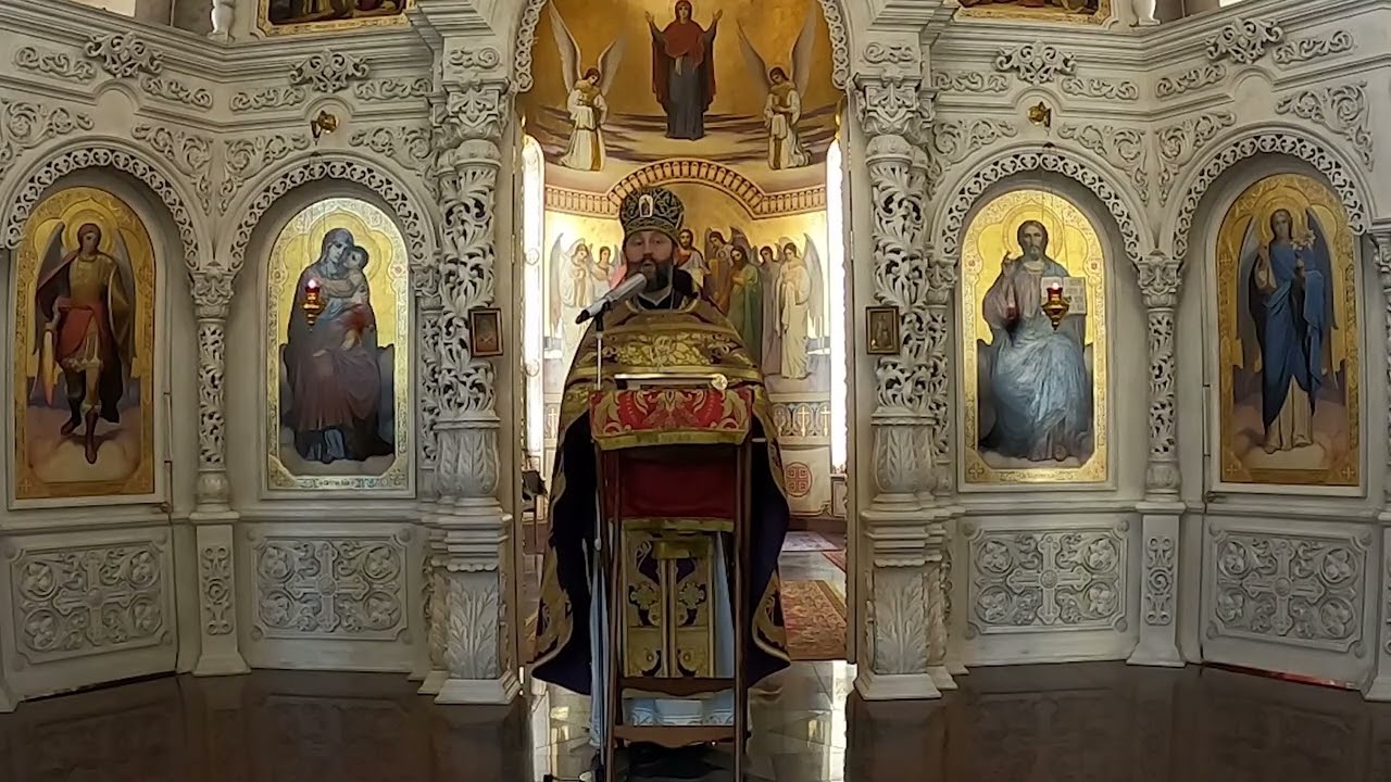 Проповідь пр. Іоанна «Про Хрест Господній» у Хрестопоклонну неділю.