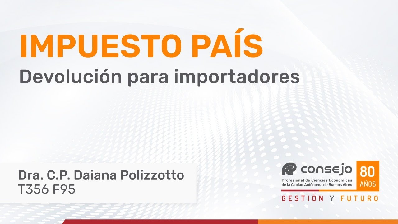 Recupero Impuesto País