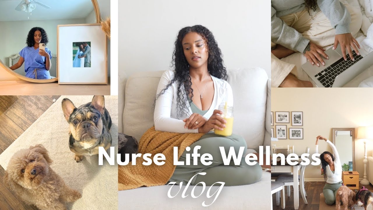 A Day in My Life as a Nurse | Modern Homemaking|Wellness Reset,Cleaning & Cozy Day