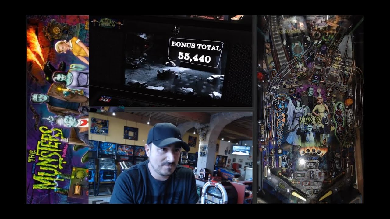 Flipper The Munsters Pro v0.91 Stern Pinball Découverte et Munster Madness
