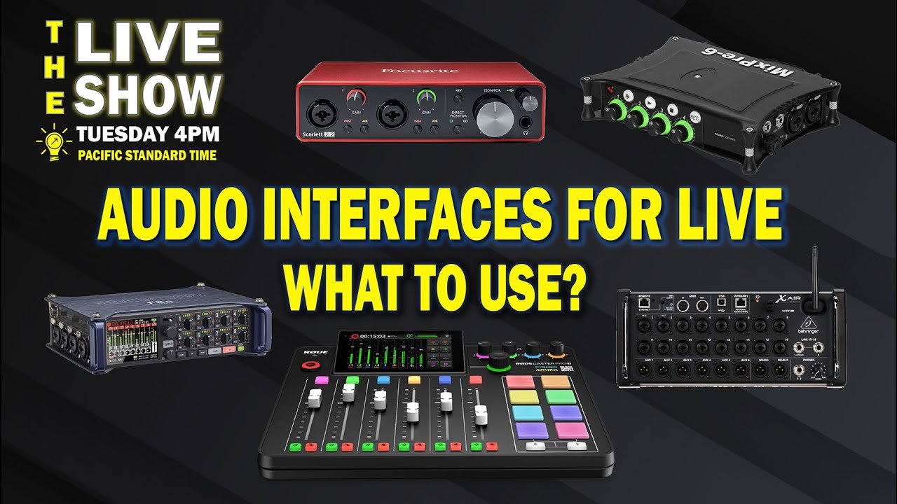 Audio Interfaces for Live Streaming? What to Get and More!