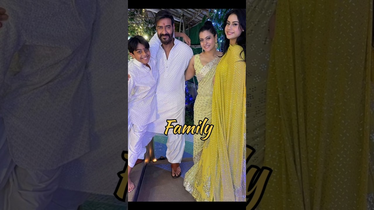 Ajay devgan and kajol family❤️❤️🧿🧿#bollywood #trending #ytshort
