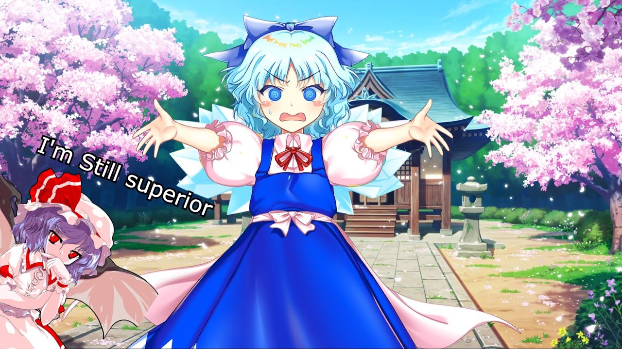 (Touhou LostWord) Eosd Cirno is Uhh....