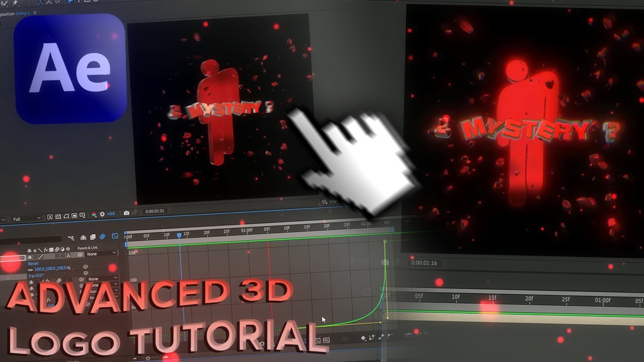 Урок по созданию 3D-логотипа Advanced Element | After Effects