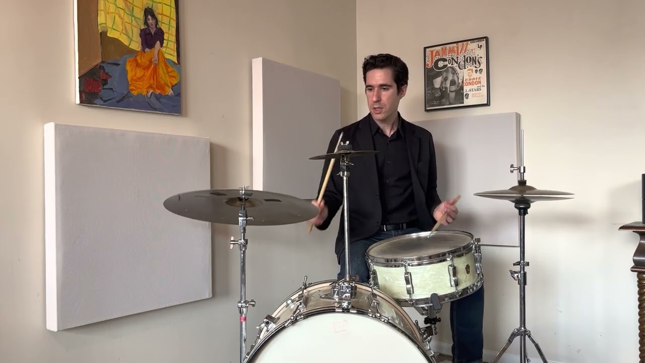 Drum Solo in the style of Cliff Leeman, Swing Era Great