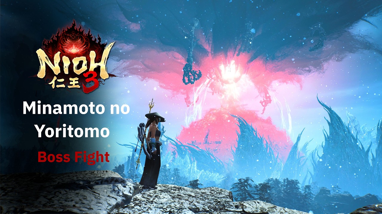 Nioh 3 - Minamoto no Yoritomo Boss Fight - 4K