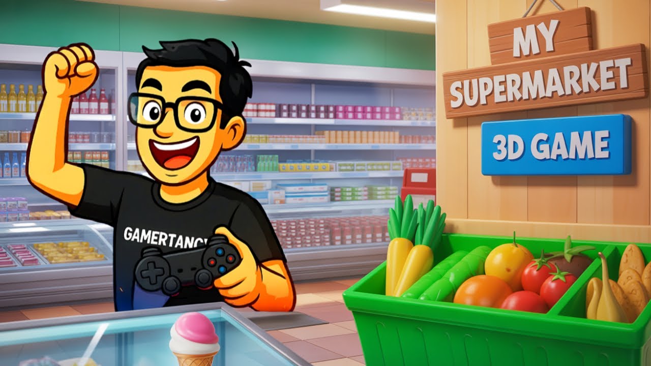 My Supermarket Simulator 3D 🛒 | Sabse Busy Grocery Store Experience! | Gamertancy Gameplay